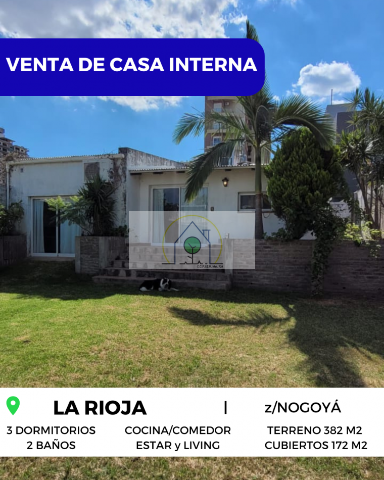 VENTA de CASA INTERNA - LA RIOJA, PARANA