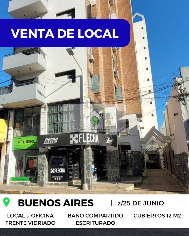 VENTA de LOCAL COMERCIAL u OFICINA - BUENOS AIRES, PARANA 