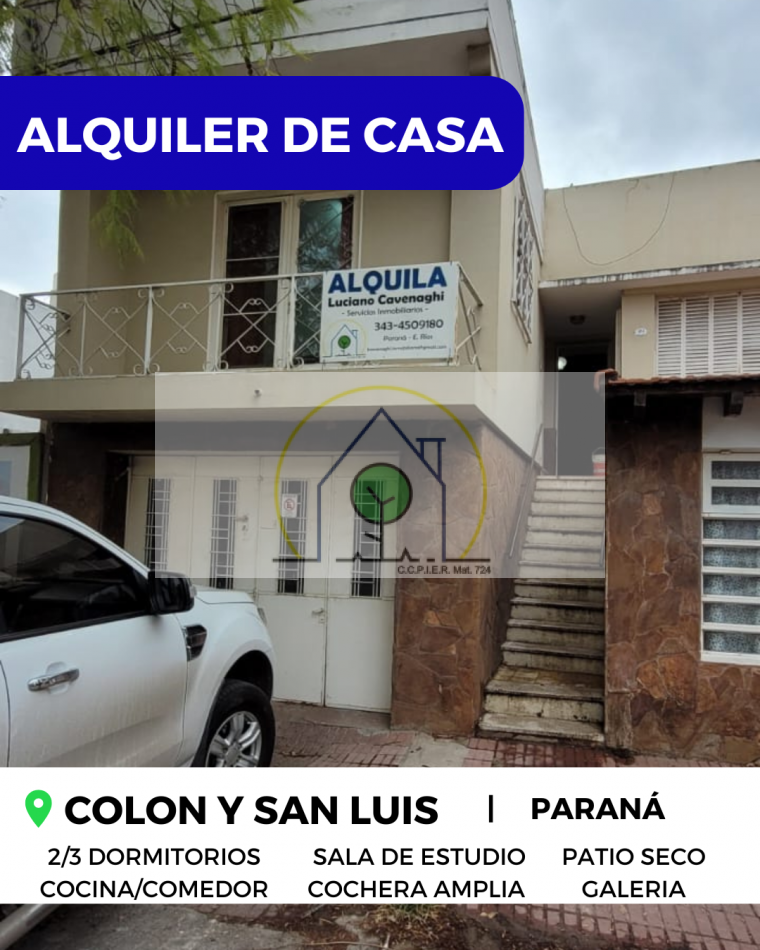 ALQUILER de CASA - COLON, PARANA